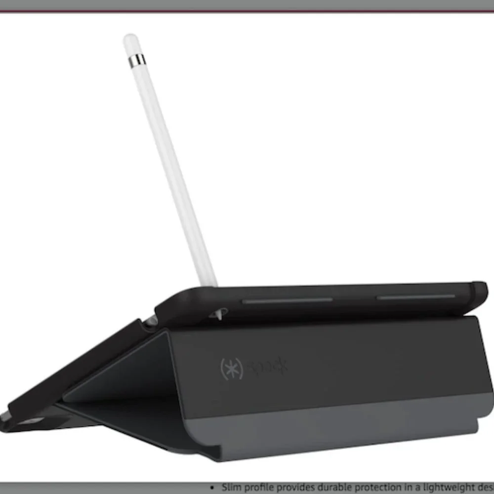 Speck Products StyleFolio Pencil Case and Stand for 9.7-inch iPad Pro  - BLK